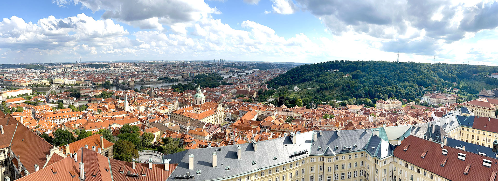Prag, Petrin-Aussichtsturm, Kleinseite