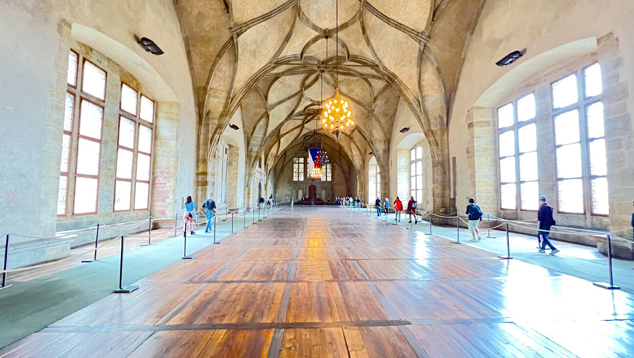 Der Vladislav-Saal, in dem der Präsident seinen Eid ablegt. Der Vladislav-Saal, in dem der Präsident seinen Eid ablegt.