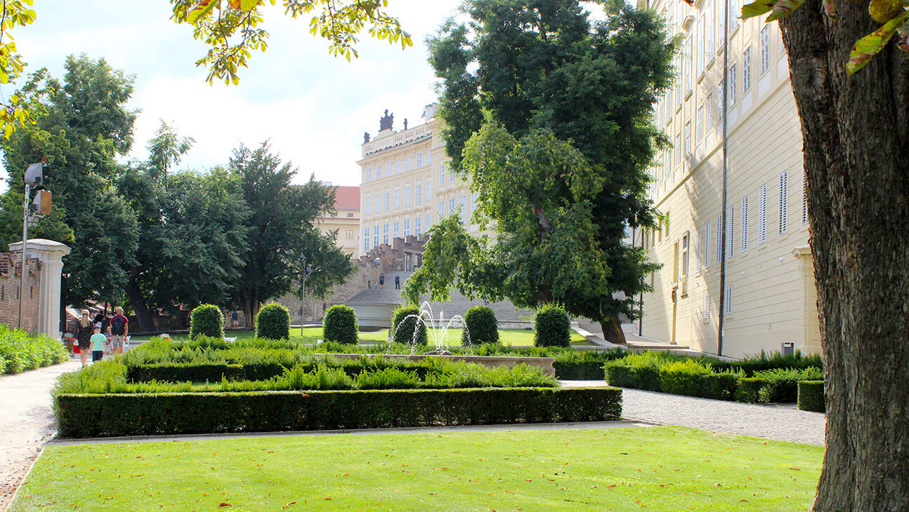 Die Südgärten der Prager Burg Die Südgärten der Prager Burg