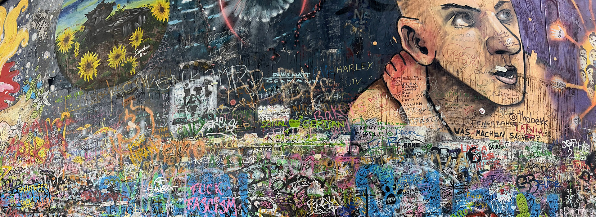 Prag, John Lennon Mauer